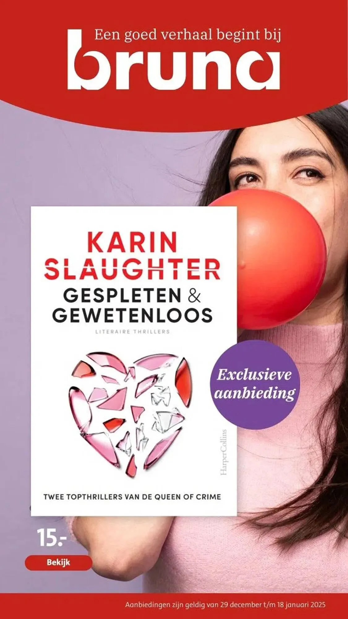 Bruna folder van 29 december tot 18 januari 2026 - Folder pagina 1
