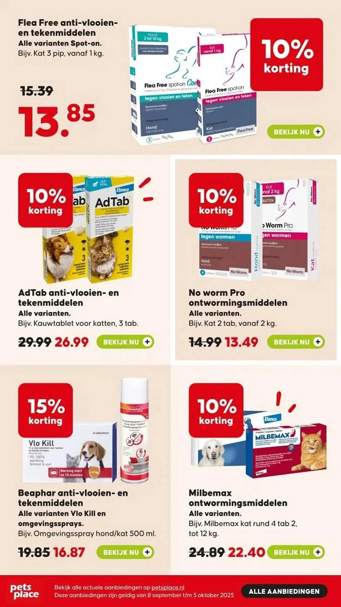 Pets Place folder van 21 september tot 5 oktober 2025 - Folder pagina 3