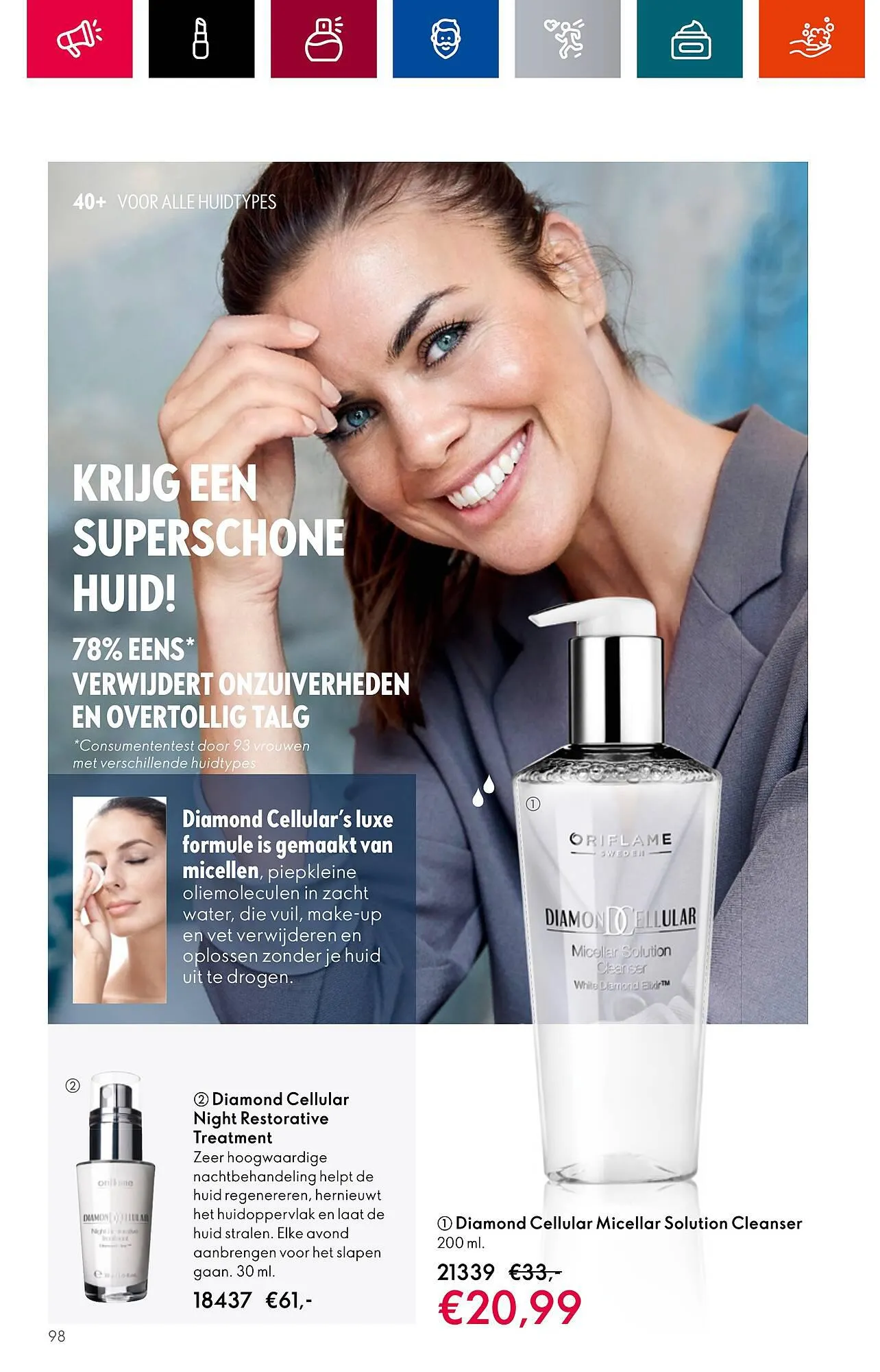Oriflame folder van 28 juni tot 18 juli 2023 - Folder pagina 98
