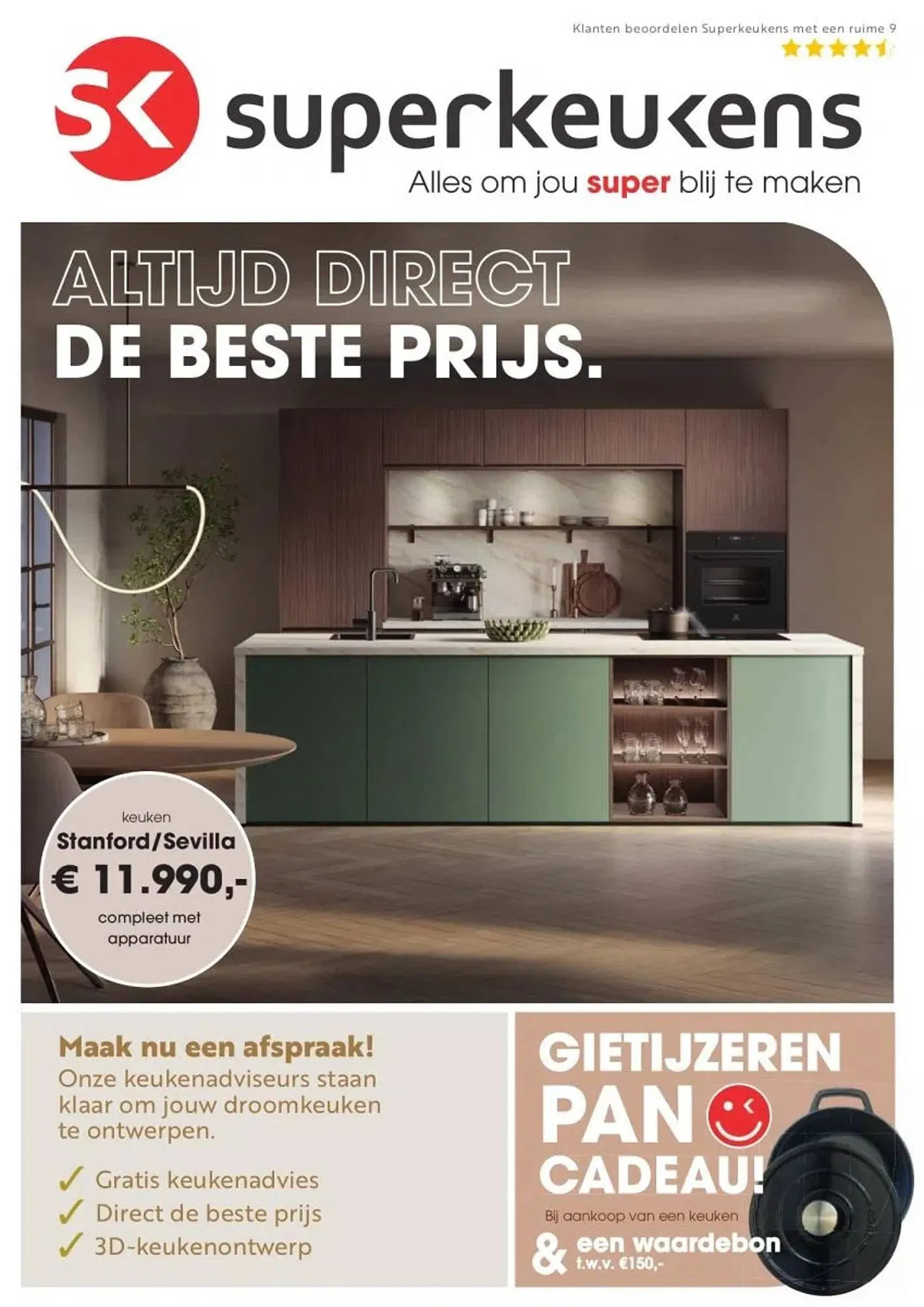 Superkeukens folder van 23 november tot 30 november 2025 - Folder pagina 1