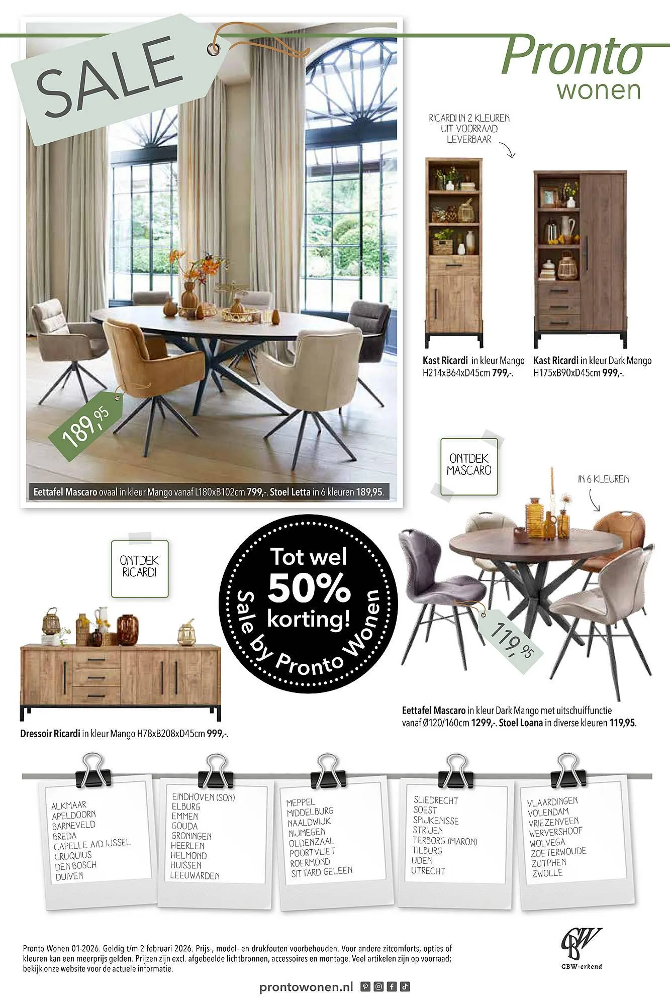 Pronto wonen folder van 8 januari tot 2 februari 2026 - Folder pagina 5