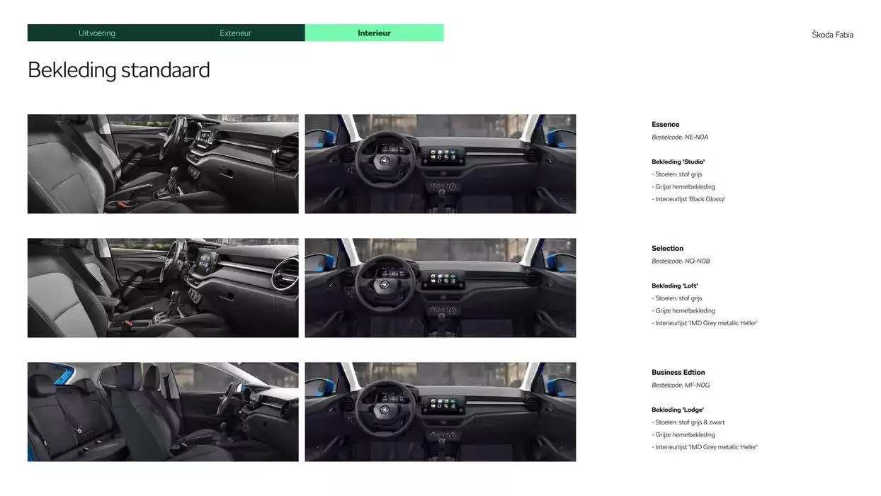 Škoda Fabia prijslijst per 25 november 2024 van 27 november tot 27 november 2025 - Folder pagina 11