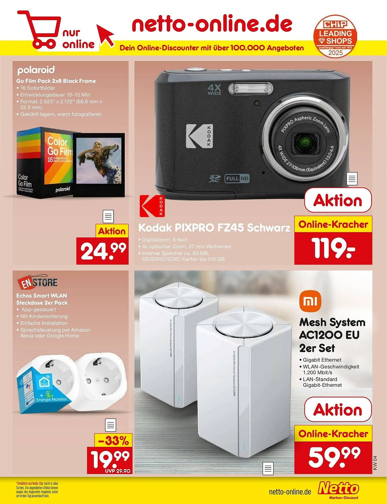 Netto Marken-Discount DE folder van 19 januari tot 24 januari 2026 - Folder pagina 33