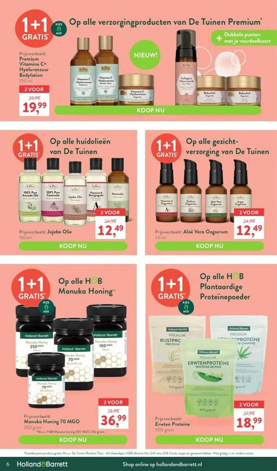 Holland & Barrett folder van 27 november tot 3 december 2023 - Folder pagina 6
