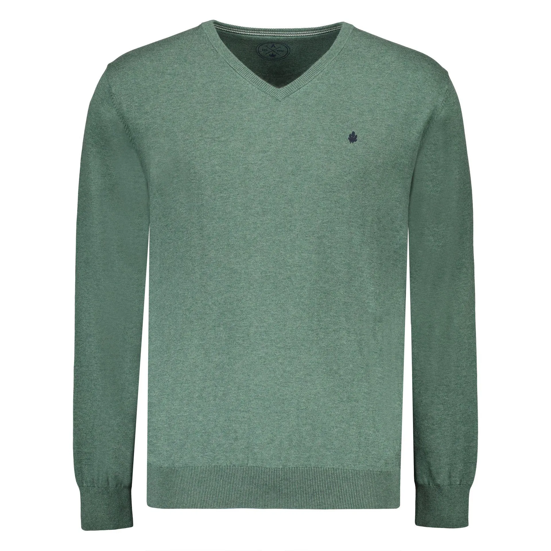 Kangaroo Trui met V-hals Groen