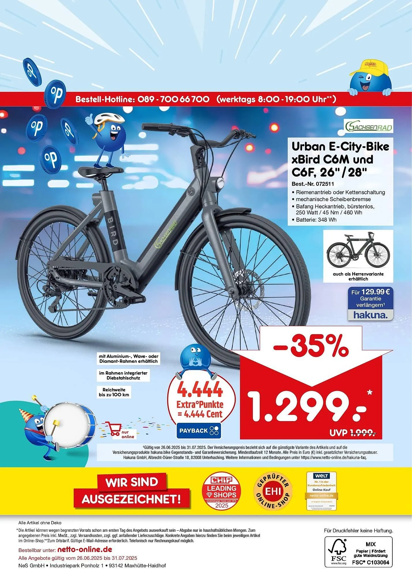 Netto Marken-Discount DE folder van 30 juni tot 31 juli 2025 - Folder pagina 36