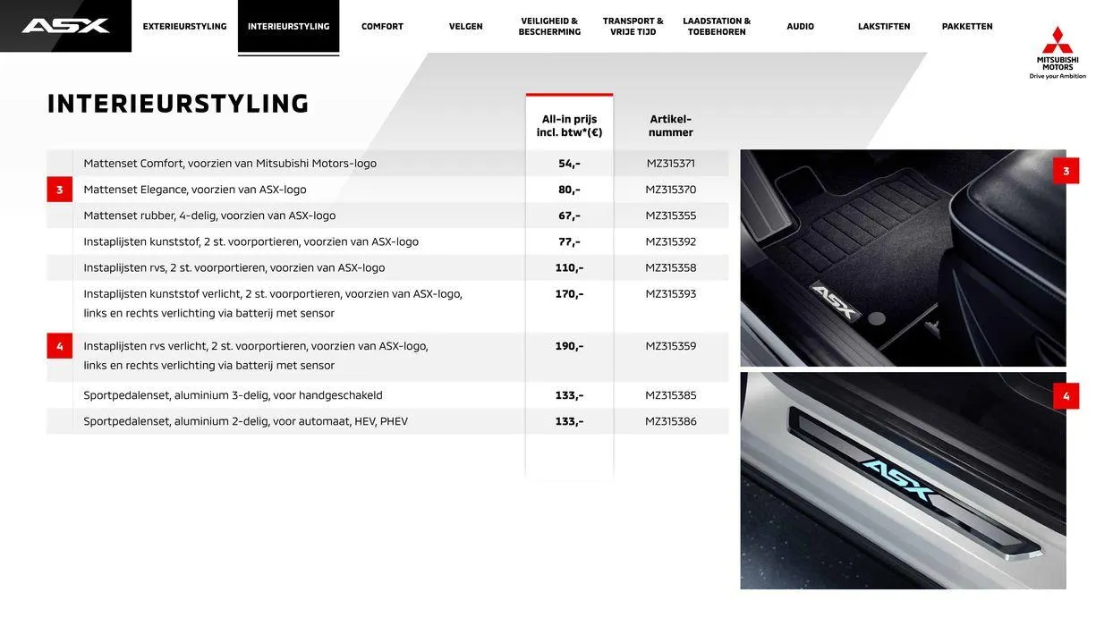 Mitsubishi Asx van 30 maart tot 30 maart 2025 - Folder pagina 5