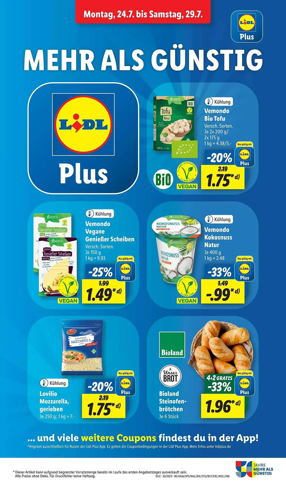 Lidl Duitsland Folder van 20 juli tot 26 juli 2023 - Folder pagina 23