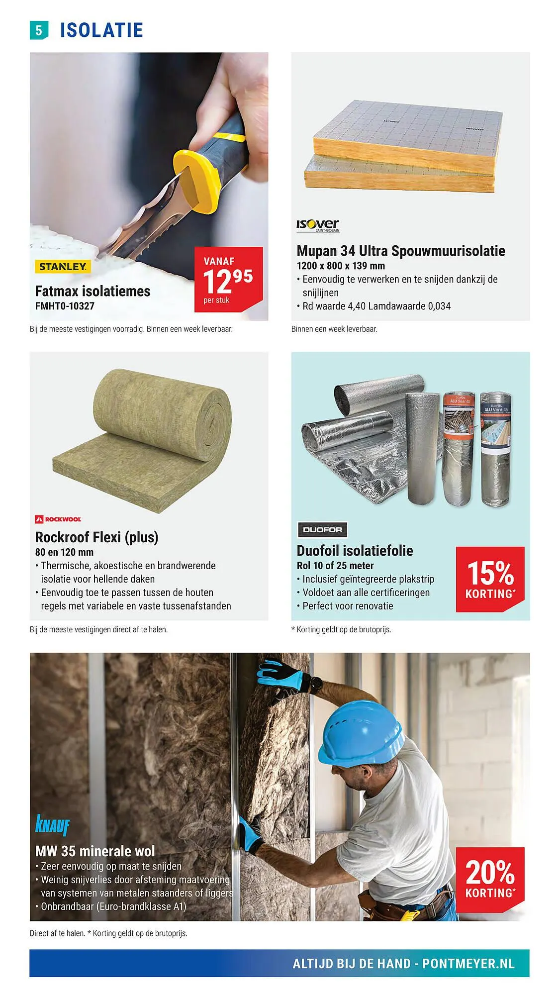 Pontmeyer folder van 1 oktober tot 31 oktober 2025 - Folder pagina 5