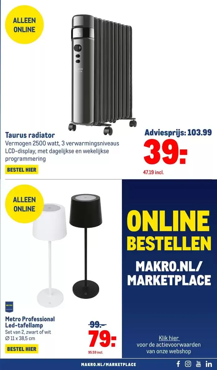 Non Food van 2 januari tot 14 januari 2025 - Folder pagina 39