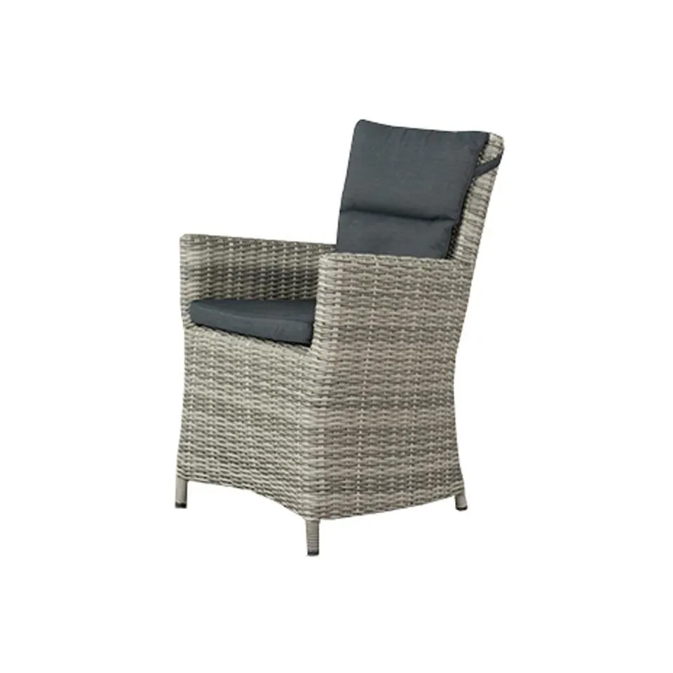 VDG Mante wicker tuinstoel - Paloma grijs