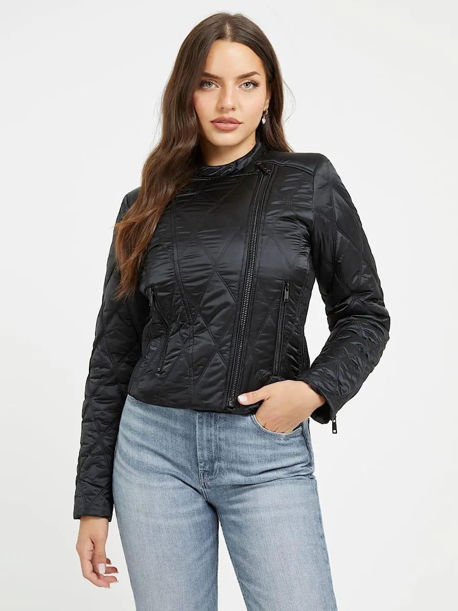 Donsjas driehoek logo achterkant.