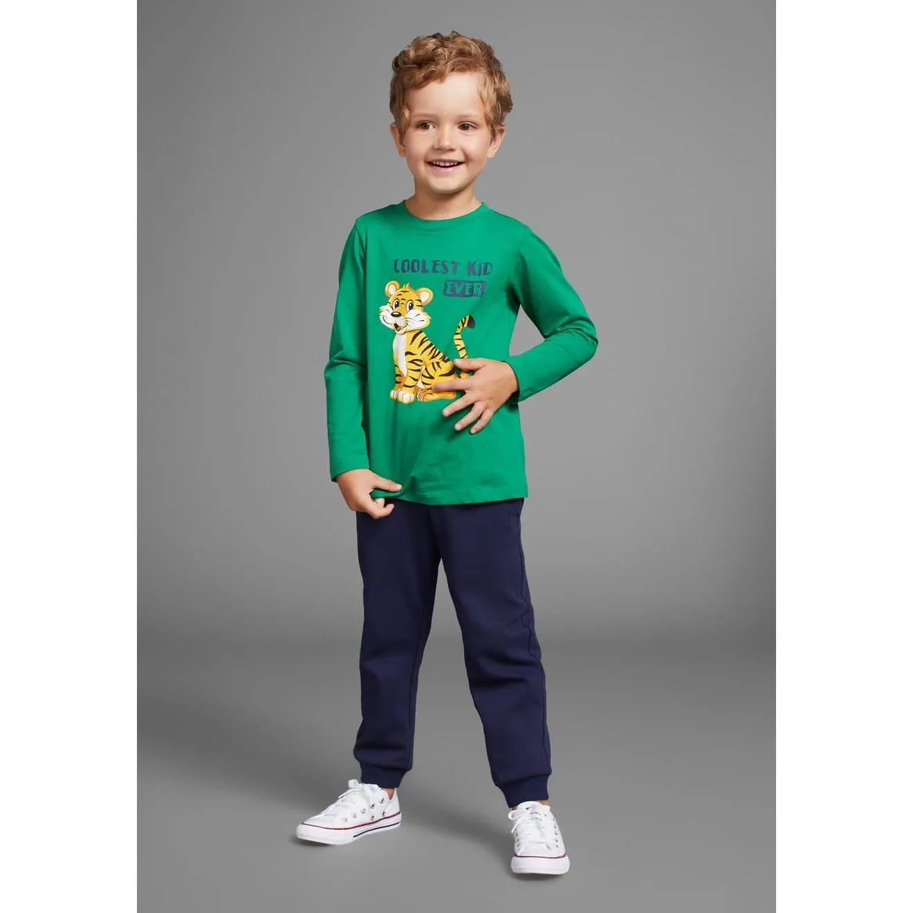 KIDSWORLD Shirt broek 2-delig set: lange mouwen shirt en broek (set, 2-delig)