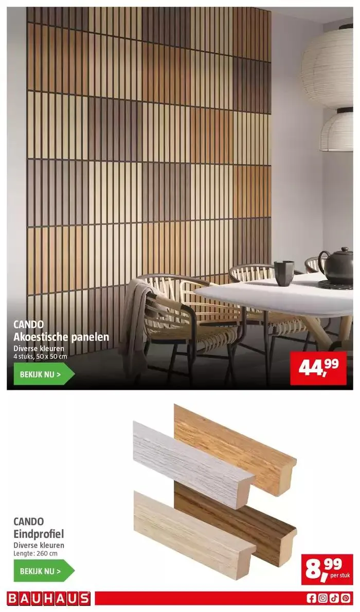 Folder Bauhaus van 18 oktober tot 1 november 2024 - Folder pagina 2