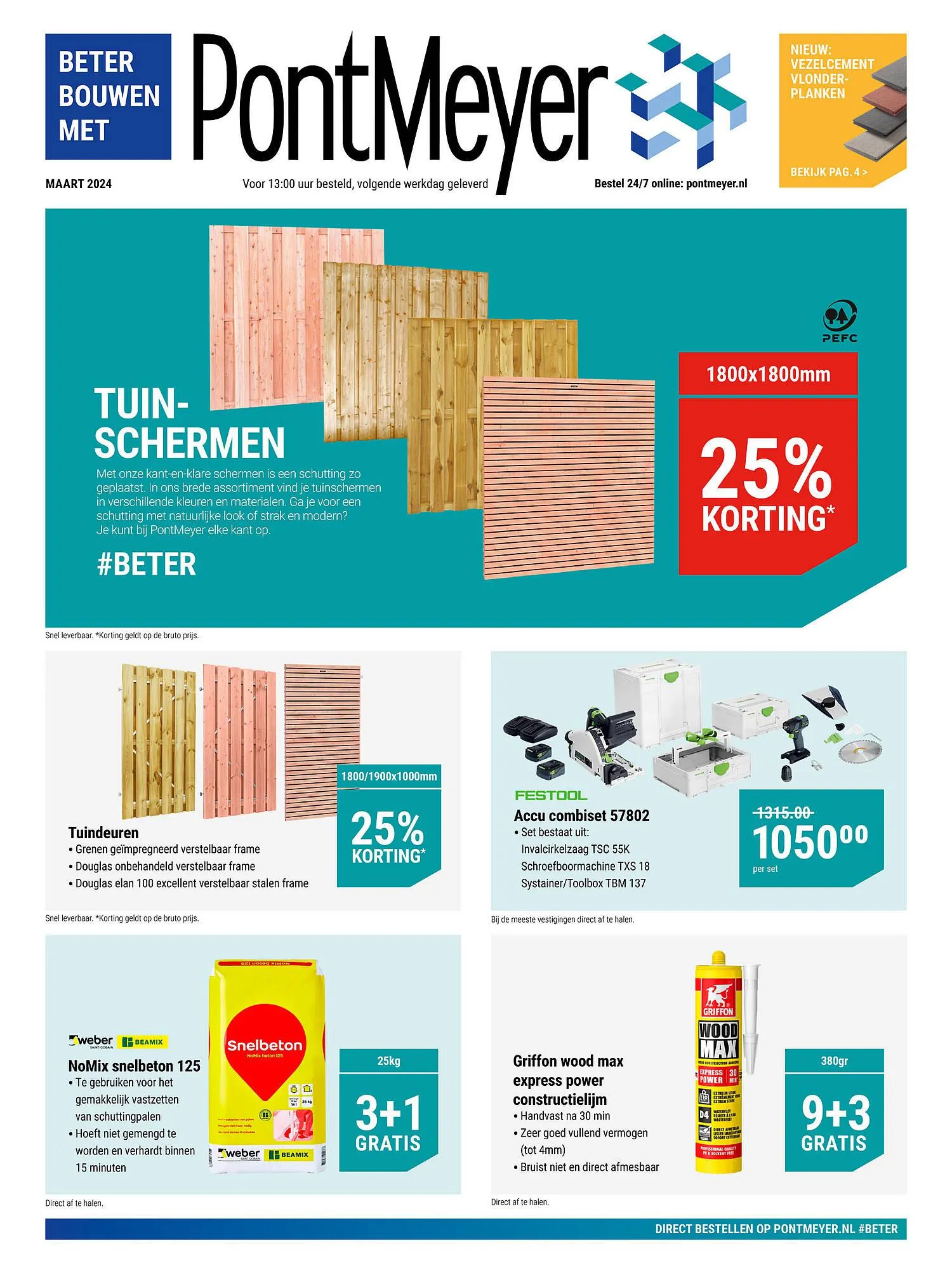 Pontmeyer folder van 1 maart tot 31 maart 2024 - Folder pagina 