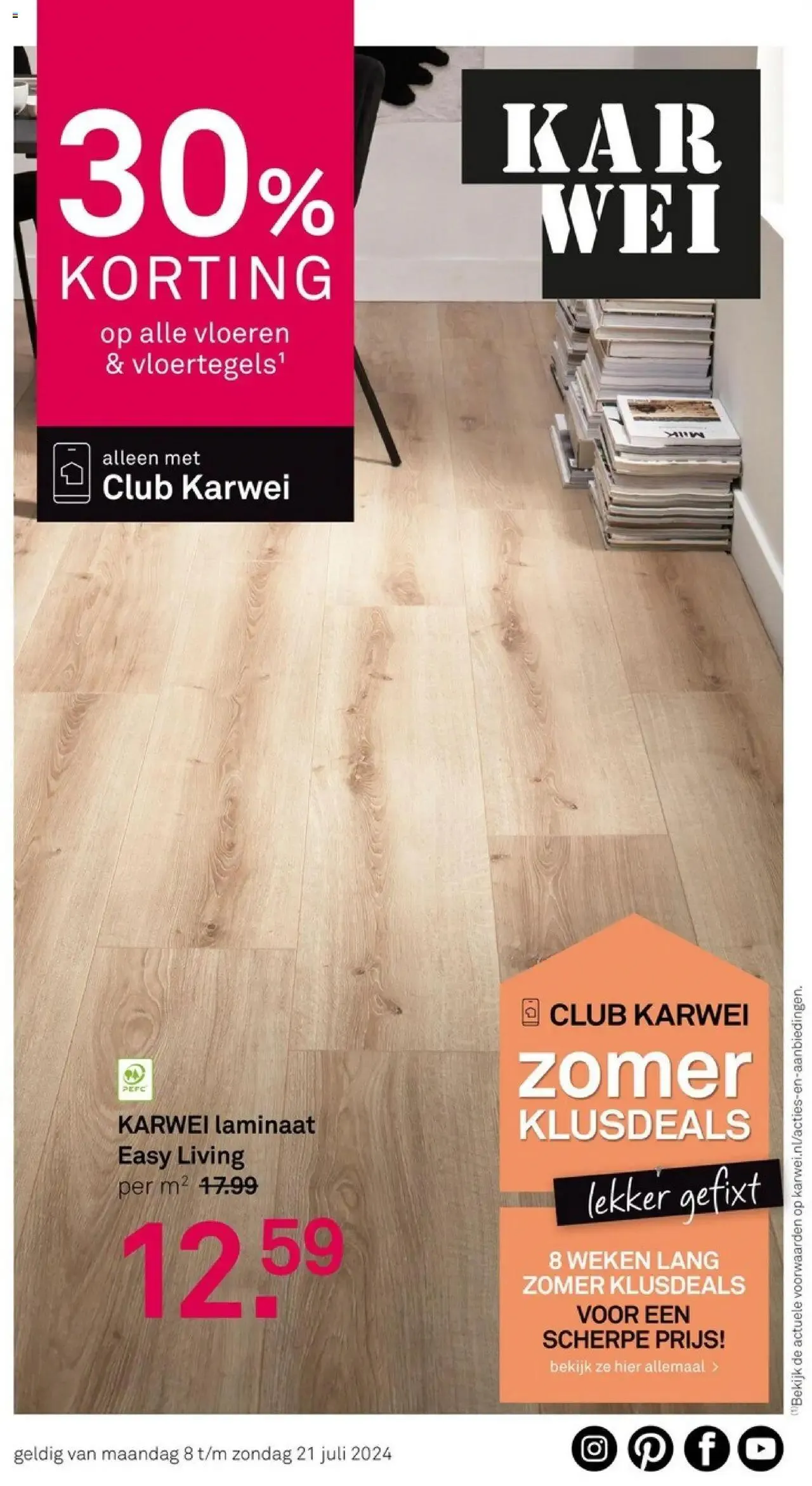 KARWEI - folder van 21 juli tot 31 december 2024 - Folder pagina 1