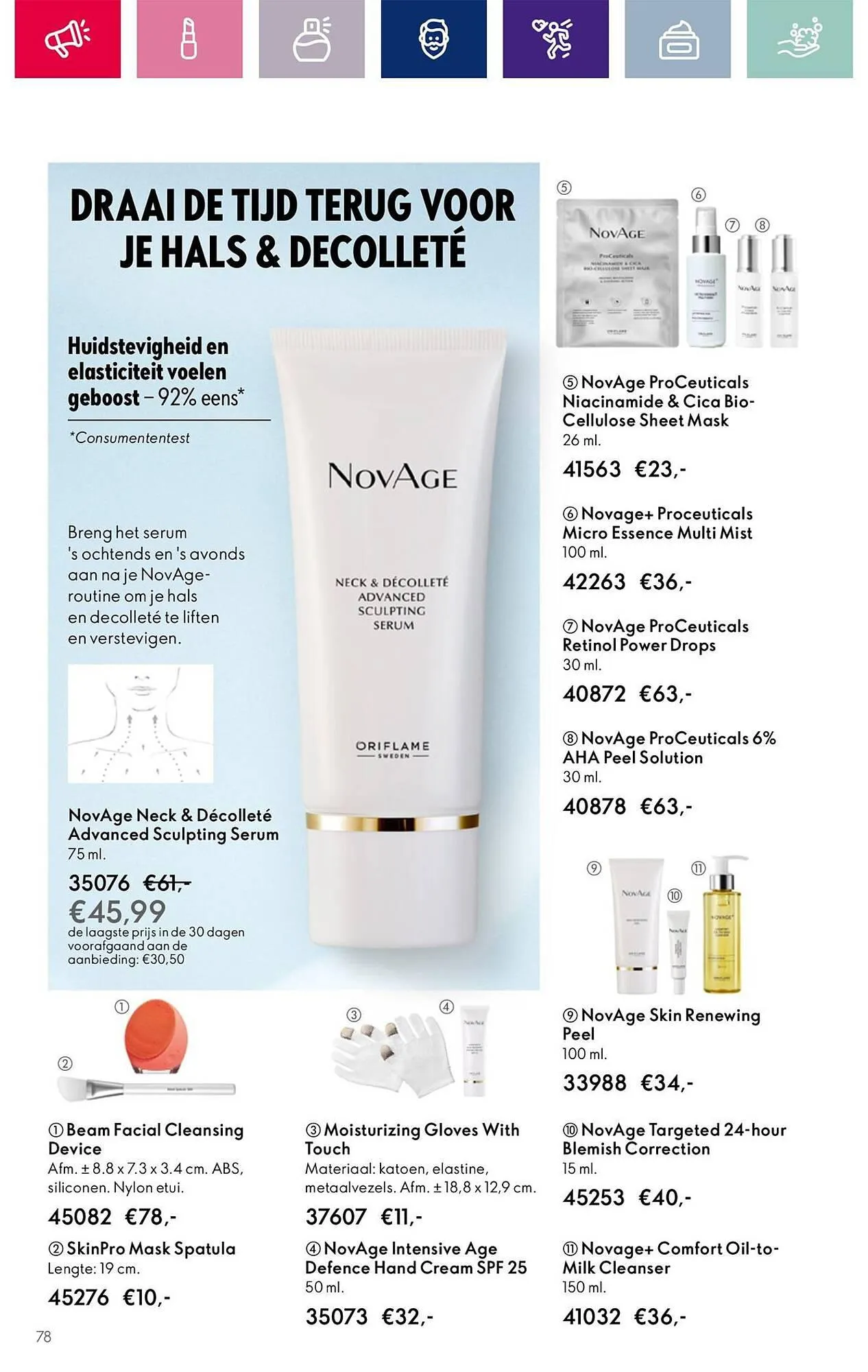 Oriflame folder van 1 december tot 19 december 2023 - Folder pagina 78