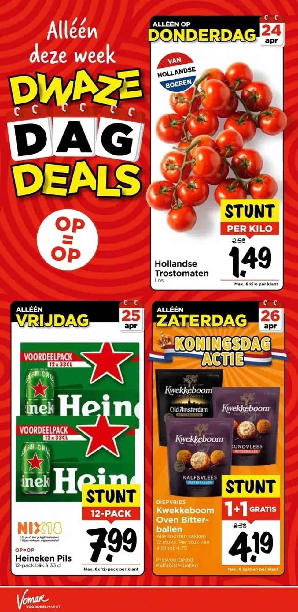 Vomar folder van 23 april tot 26 april 2025 - Folder pagina 2
