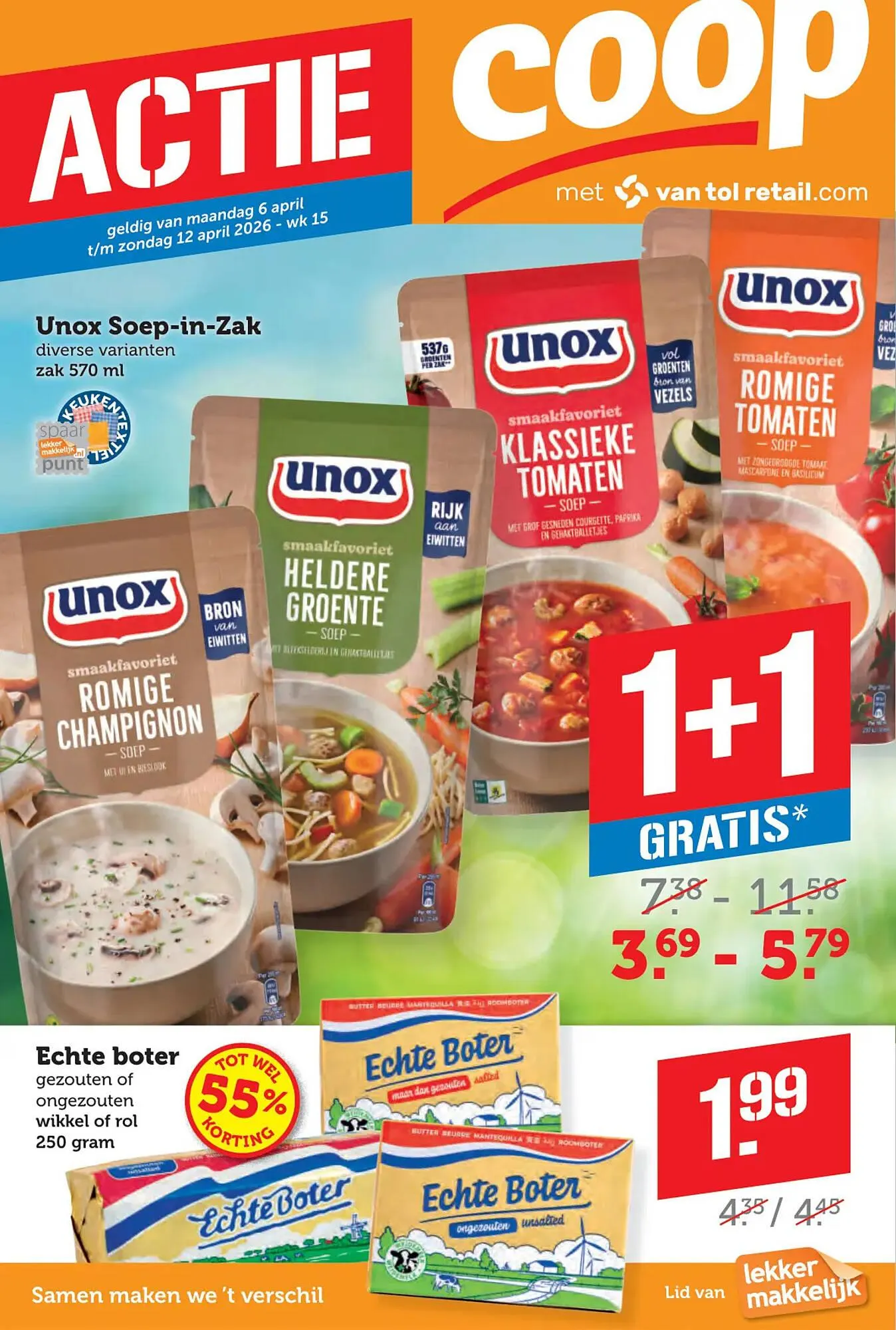 Coop folder van 6 april tot 12 april 2026 - Folder pagina 1
