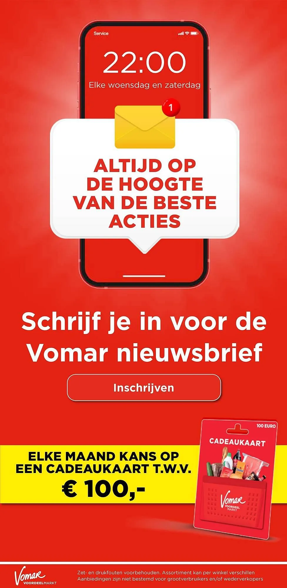 Vomar Voordeelmarkt folder van 2 oktober tot 4 oktober 2025 - Folder pagina 44