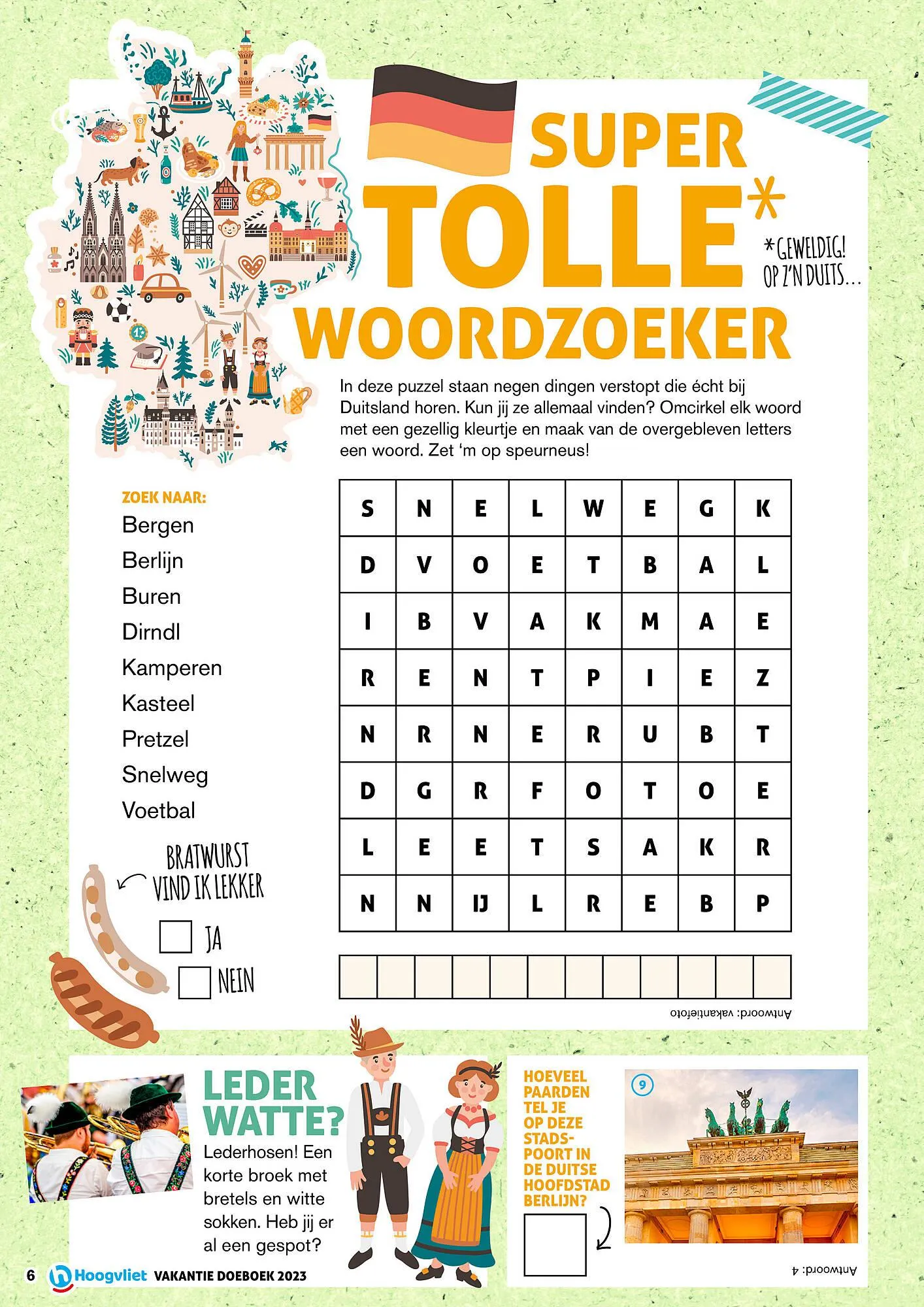 Hoogvliet Vakantie DoeBoek van 21 juni tot 31 augustus 2023 - Folder pagina 6