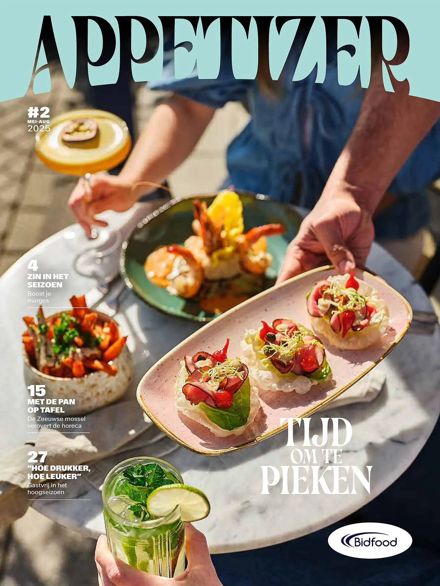 Bidfood folder van 1 mei tot 31 augustus 2025 - Folder pagina 1