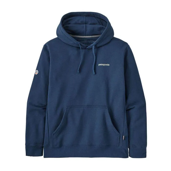 Fitz Roy Icon Uprisal hoodie heren lagom blue