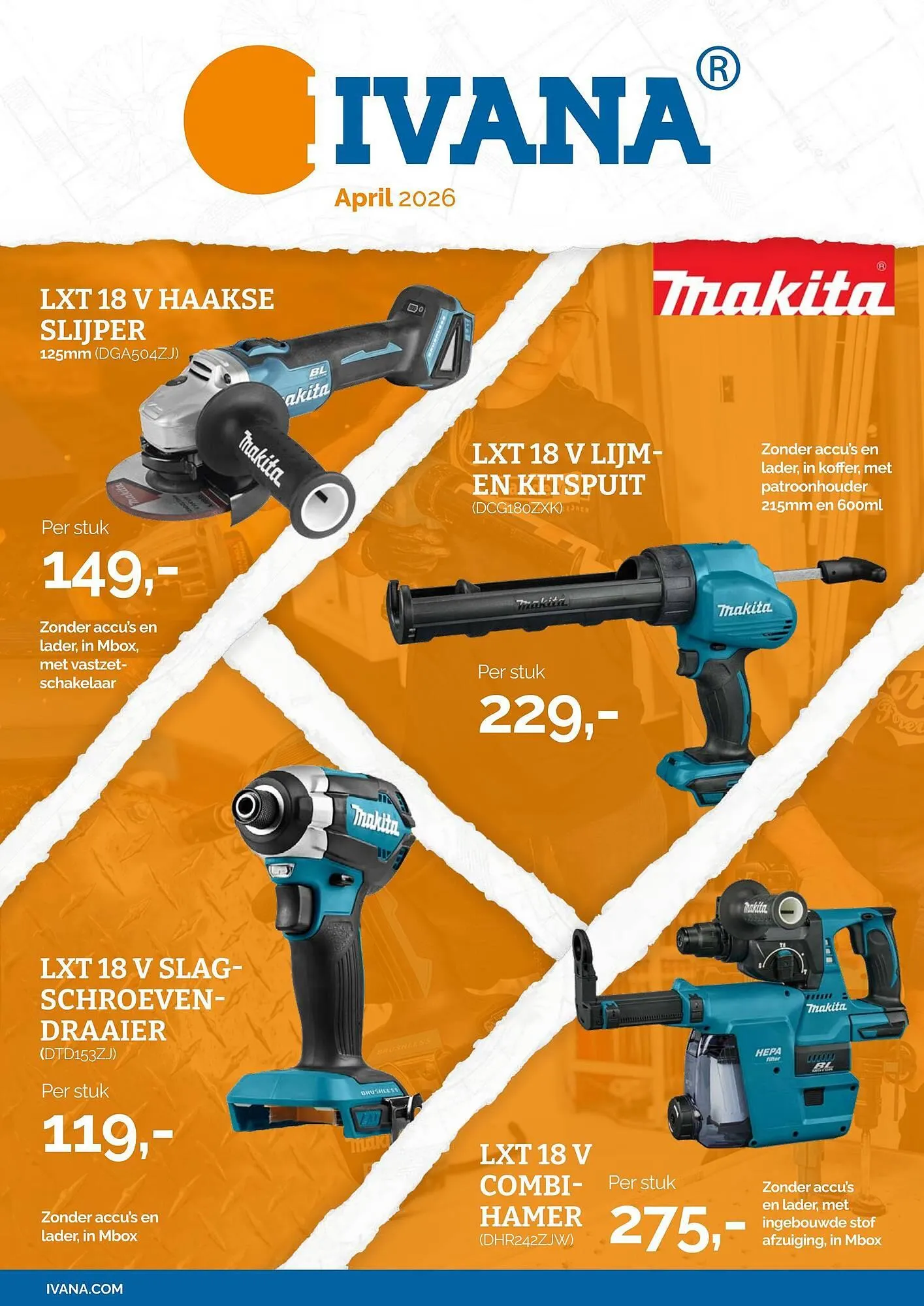 Ivana folder van 1 april tot 30 april 2026 - Folder pagina 1