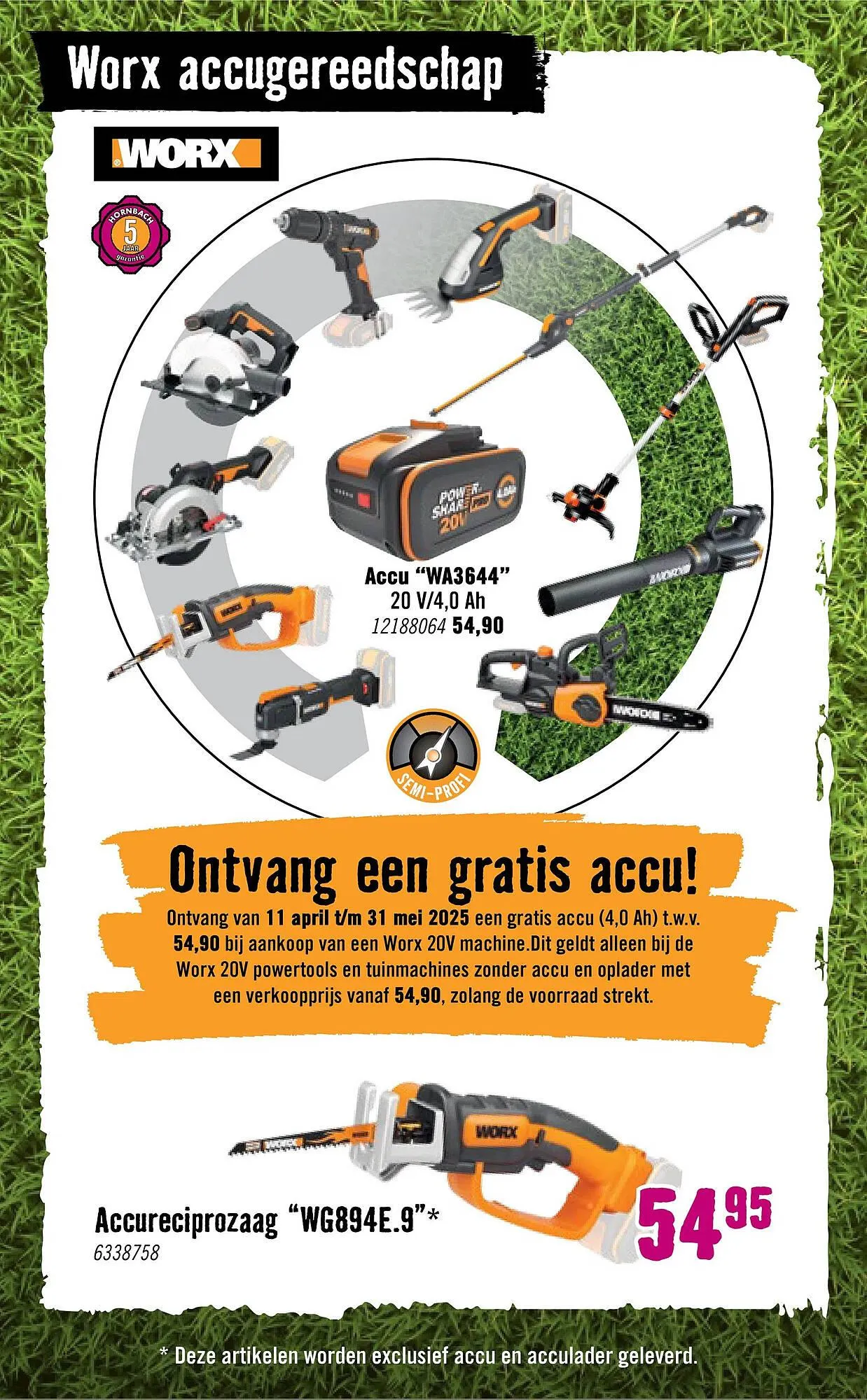 Hornbach folder van 14 april tot 4 mei 2025 - Folder pagina 55