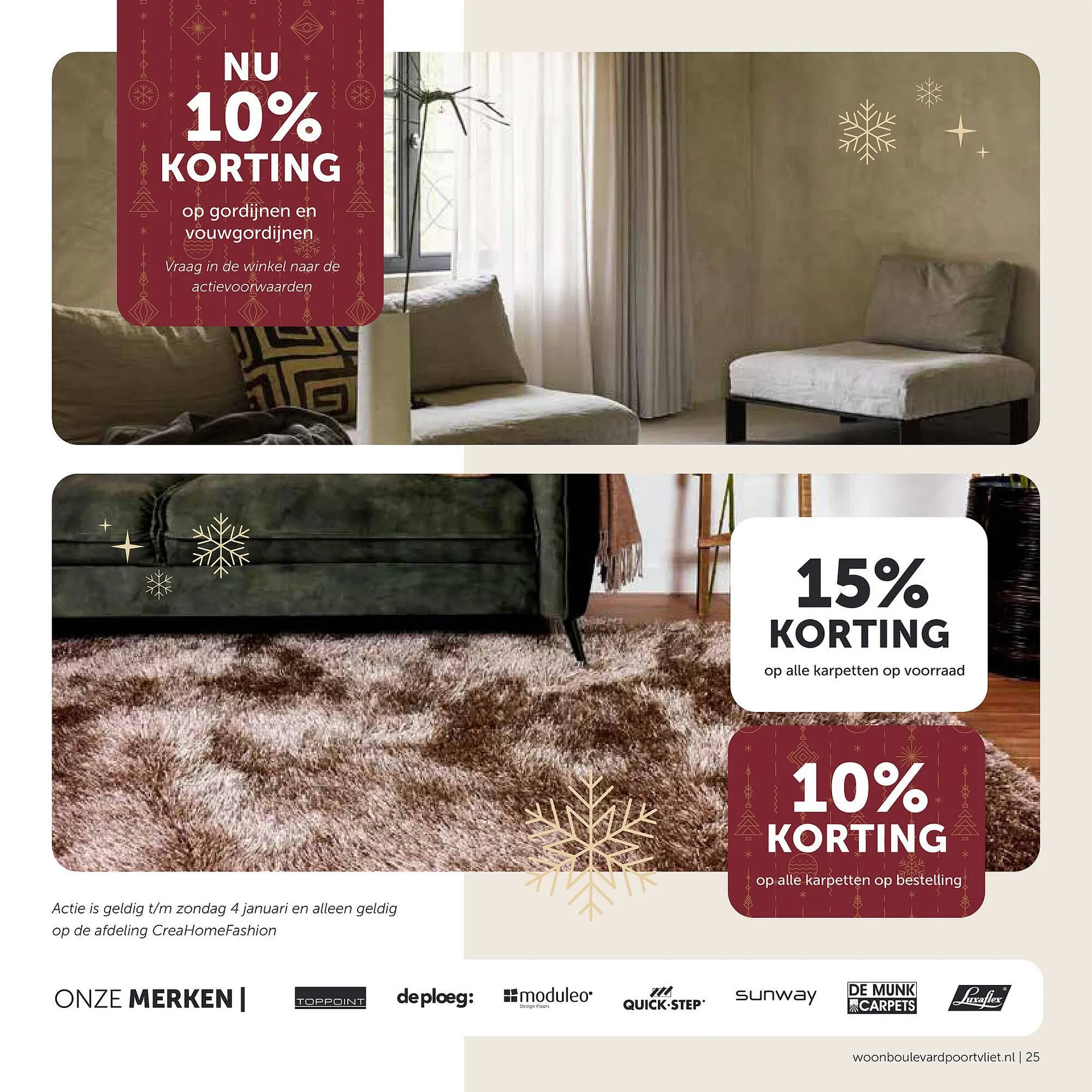 Woonboulevard Poortvliet folder van 10 december tot 31 december 2025 - Folder pagina 25