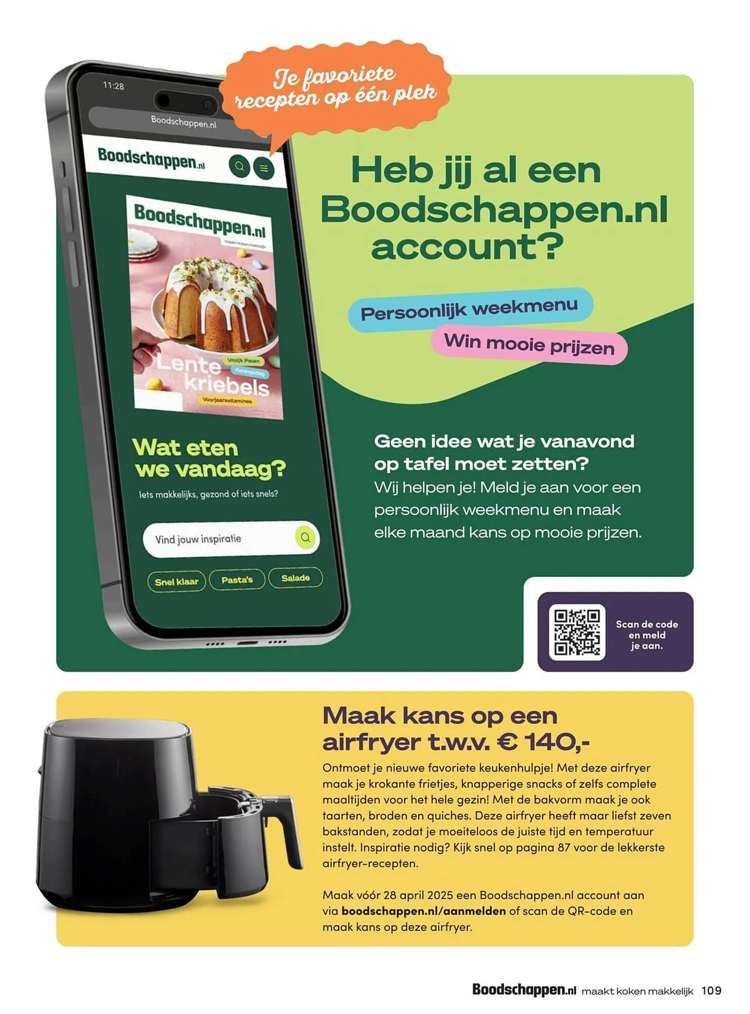 Boodschappen folder van 4 april tot 30 april 2025 - Folder pagina 109