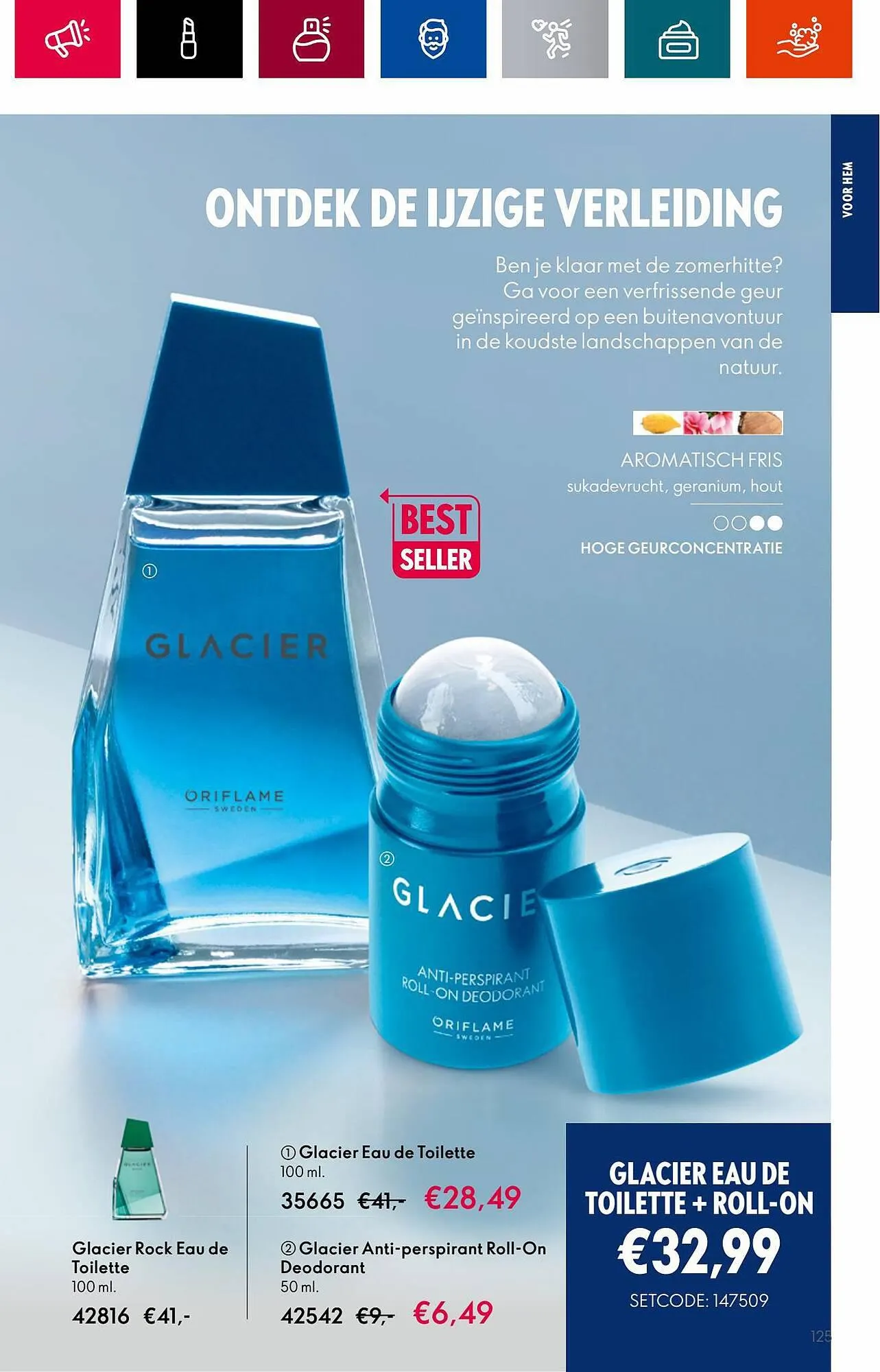 Oriflame folder van 1 augustus tot 22 augustus 2023 - Folder pagina 127