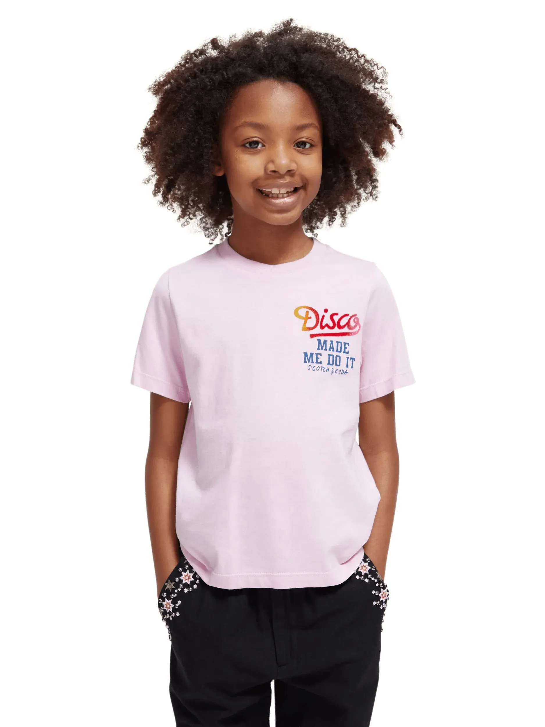 Regular-fit chest artwork T-shirt