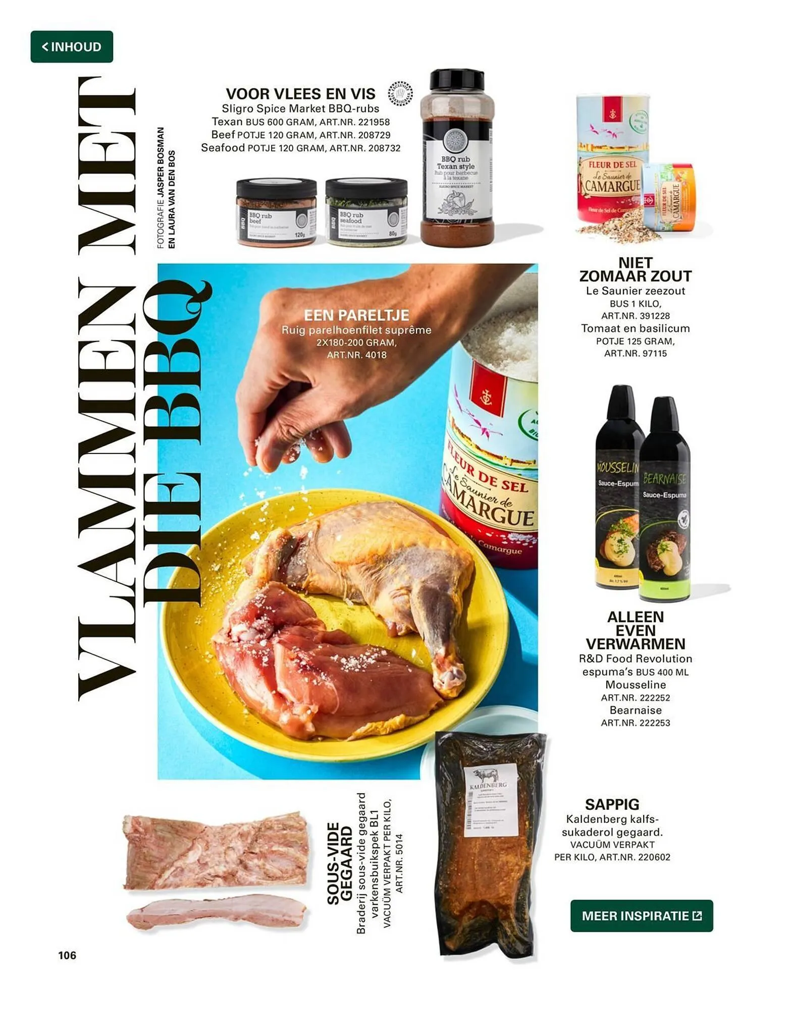 Sligro magazine van 1 juni tot 31 augustus 2026 - Folder pagina 106