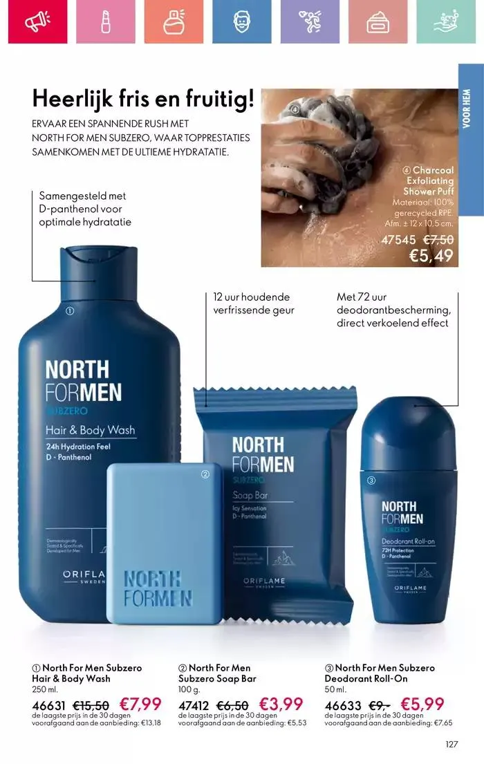 ORIFLAME folder van 5 januari tot 12 januari 2025 - Folder pagina 127