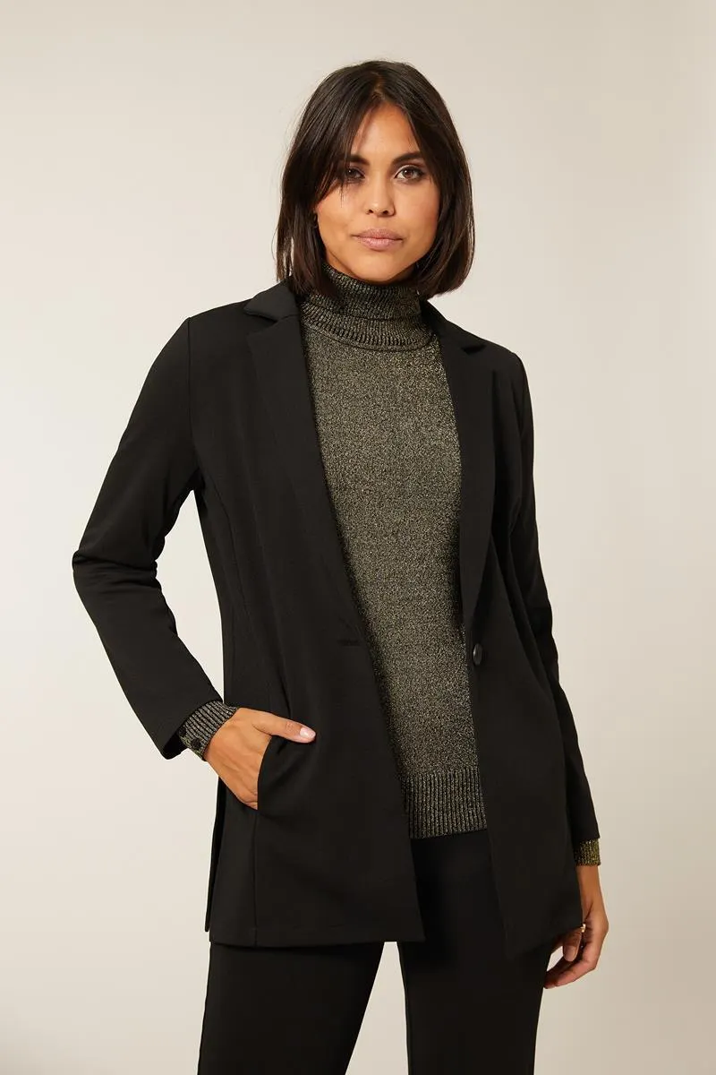Blazer 'Maureen' zwart