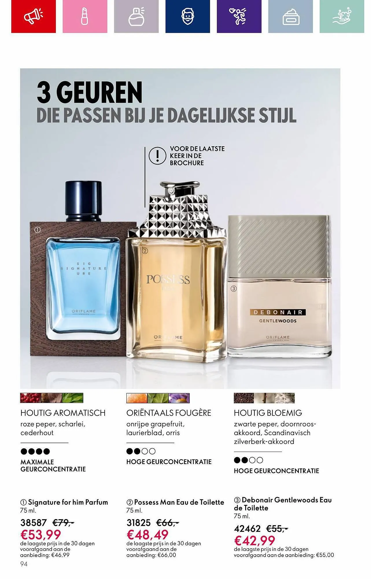 Oriflame folder van 12 september tot 3 oktober 2023 - Folder pagina 94