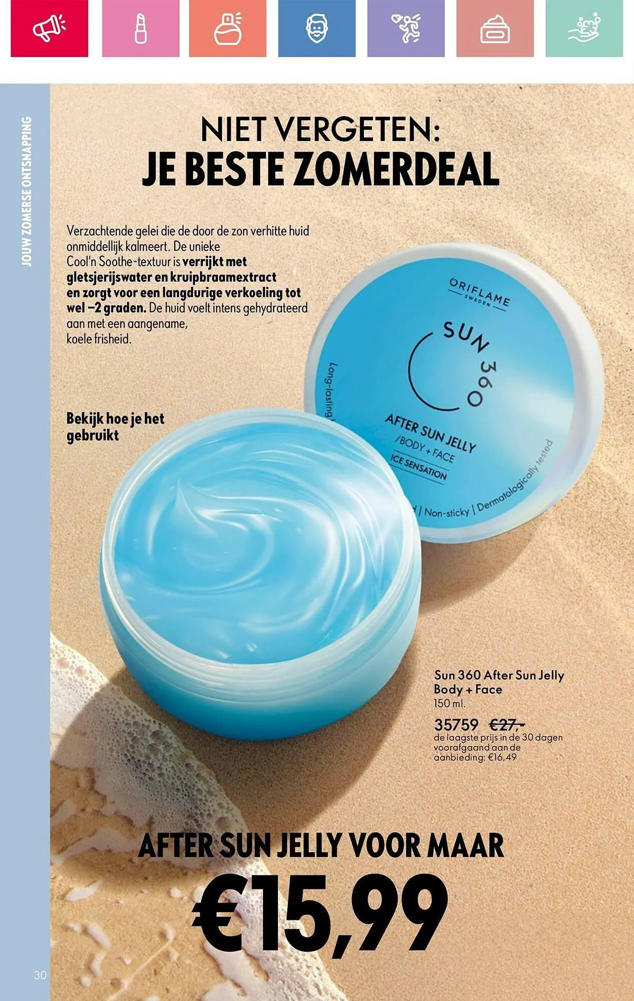 Oriflame folder van 22 juni tot 12 juli 2025 - Folder pagina 30