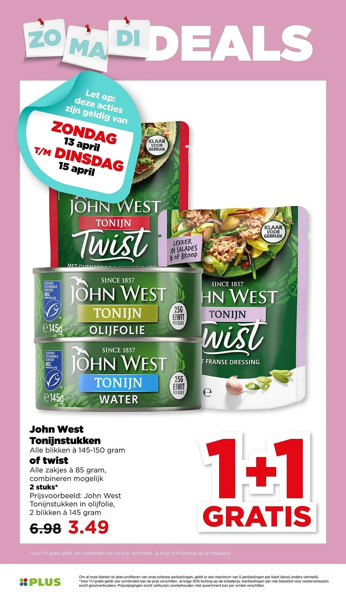 PLUS folder van 9 april tot 15 april 2025 - Folder pagina 50