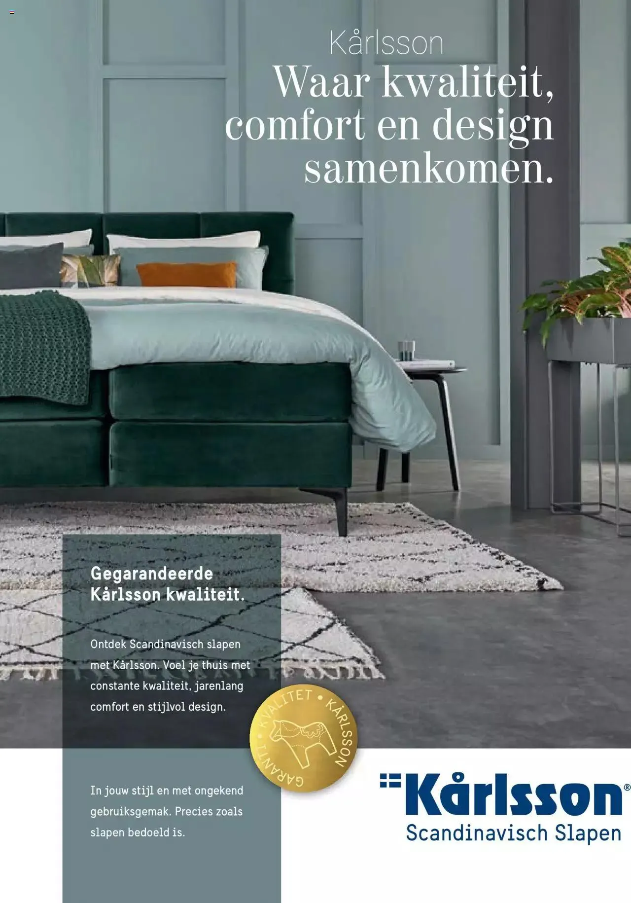 Beter Bed - Kårlsson brochure van 1 februari tot 31 december 2023 - Folder pagina 1