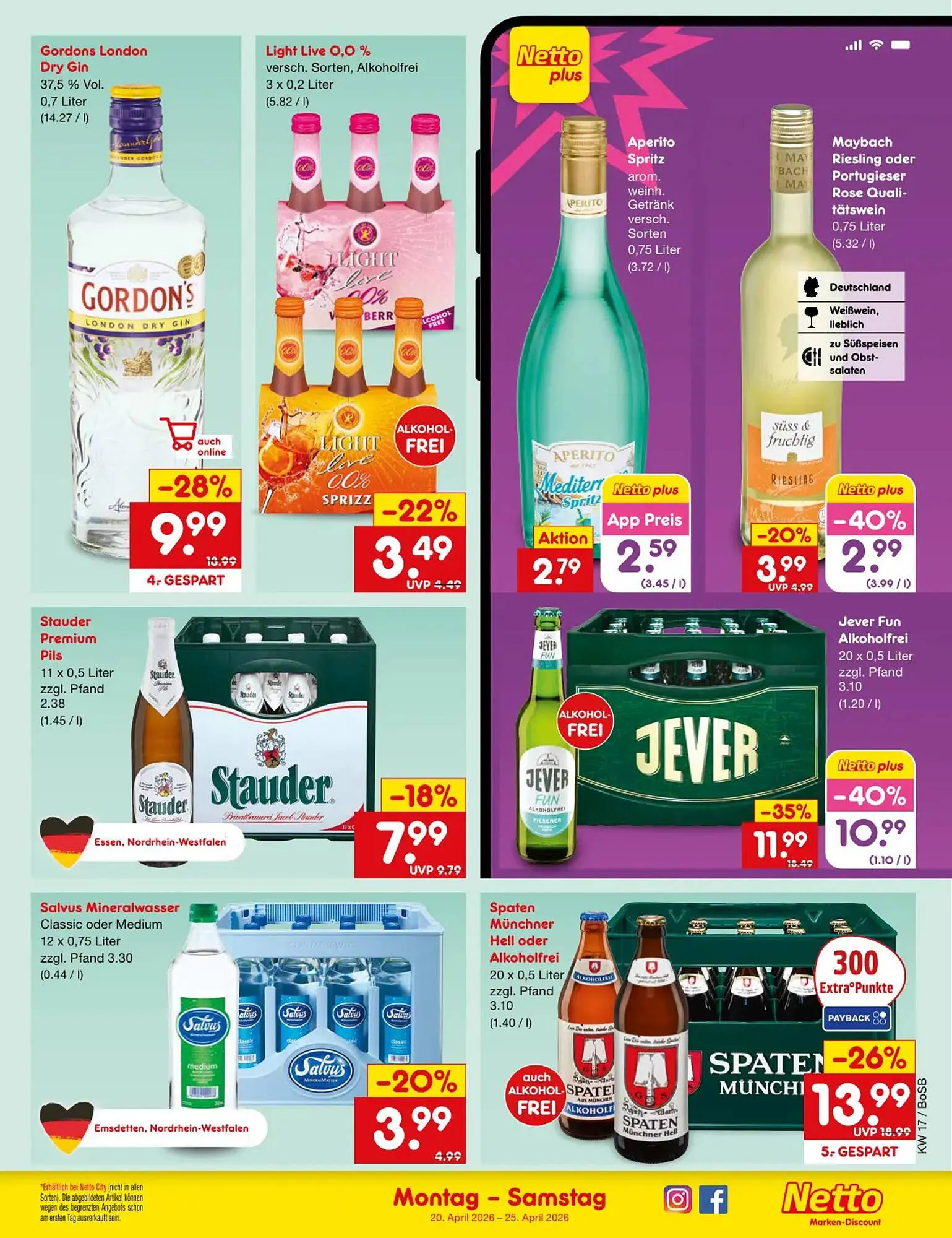 Netto Marken-Discount DE folder van 20 april tot 25 april 2026 - Folder pagina 33