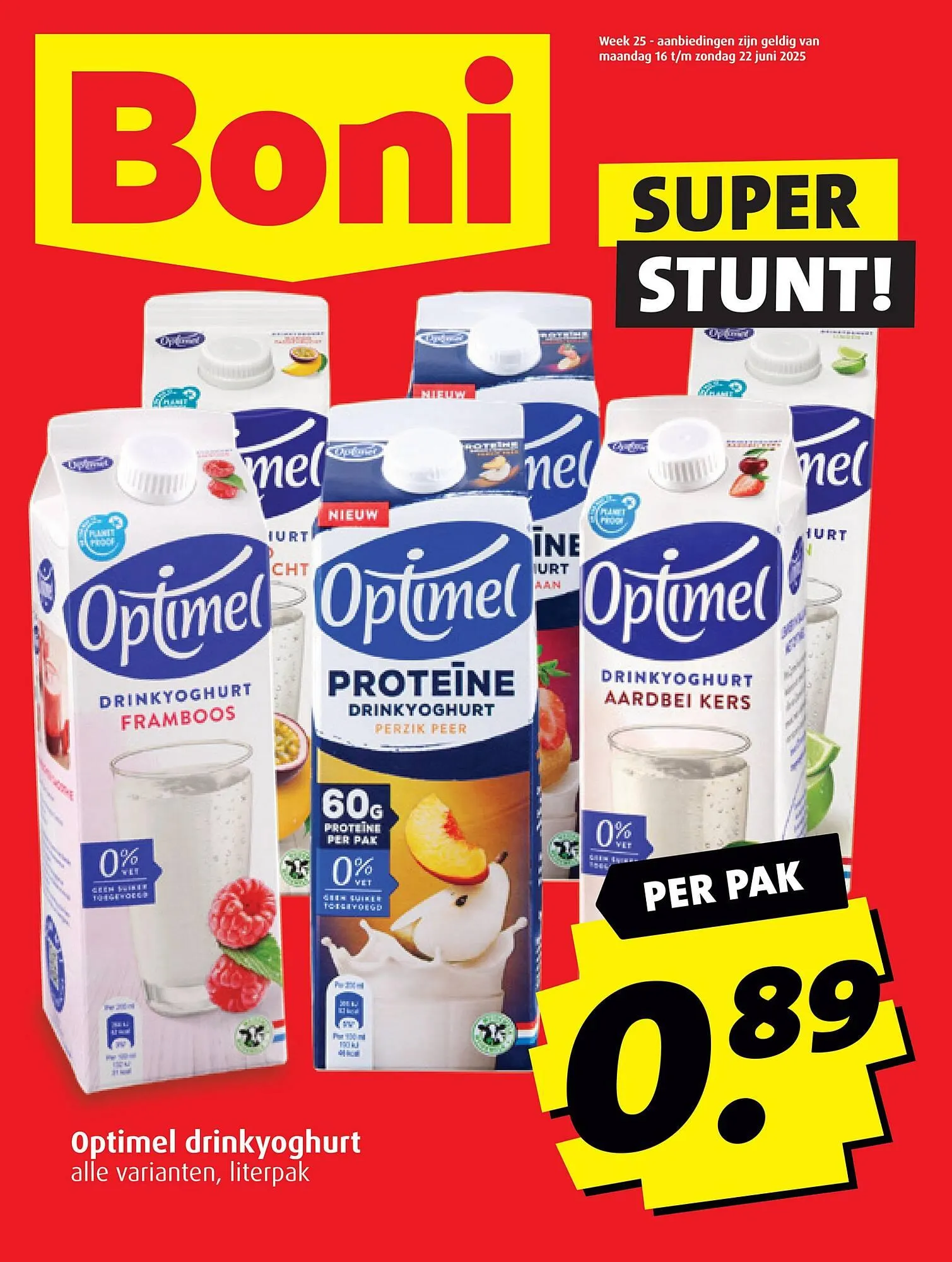 Boni folder van 16 juni tot 21 juni 2025 - Folder pagina 1