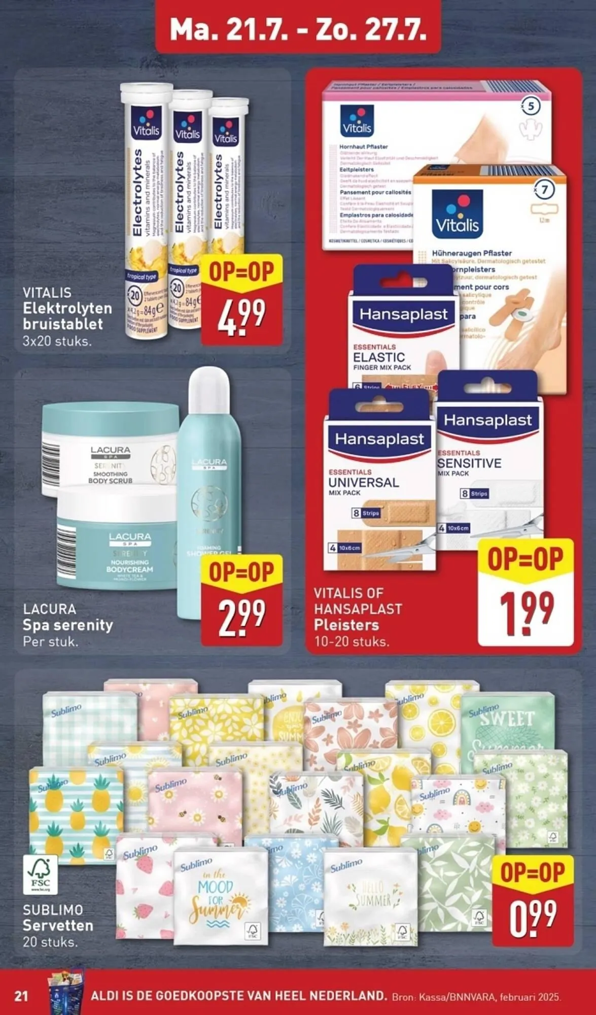 ALDI folder van 21 juli tot 28 juli 2025 - Folder pagina 21