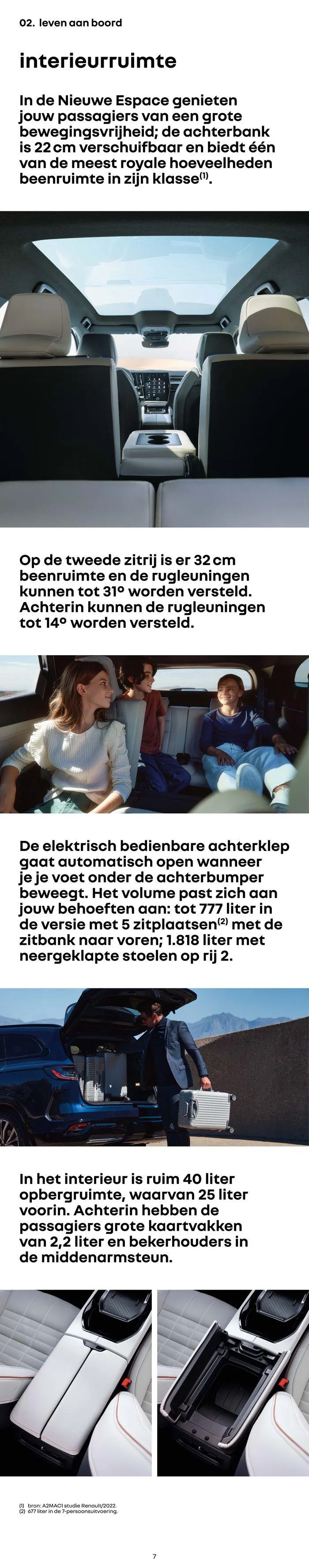 Renault Nieuwe Espace E-Tech Full Hybrid van 17 november tot 17 november 2024 - Folder pagina 7