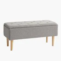 Πάγκος BADSTED μ/αποθηκευτικό ανοιχτό γκρι