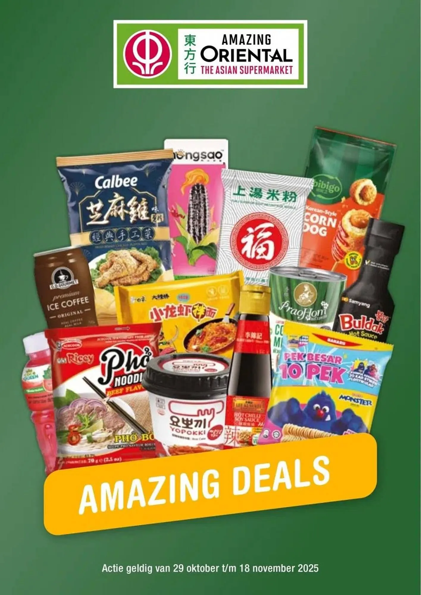 Amazing Oriëntal folder van 29 oktober tot 18 november 2025 - Folder pagina 1