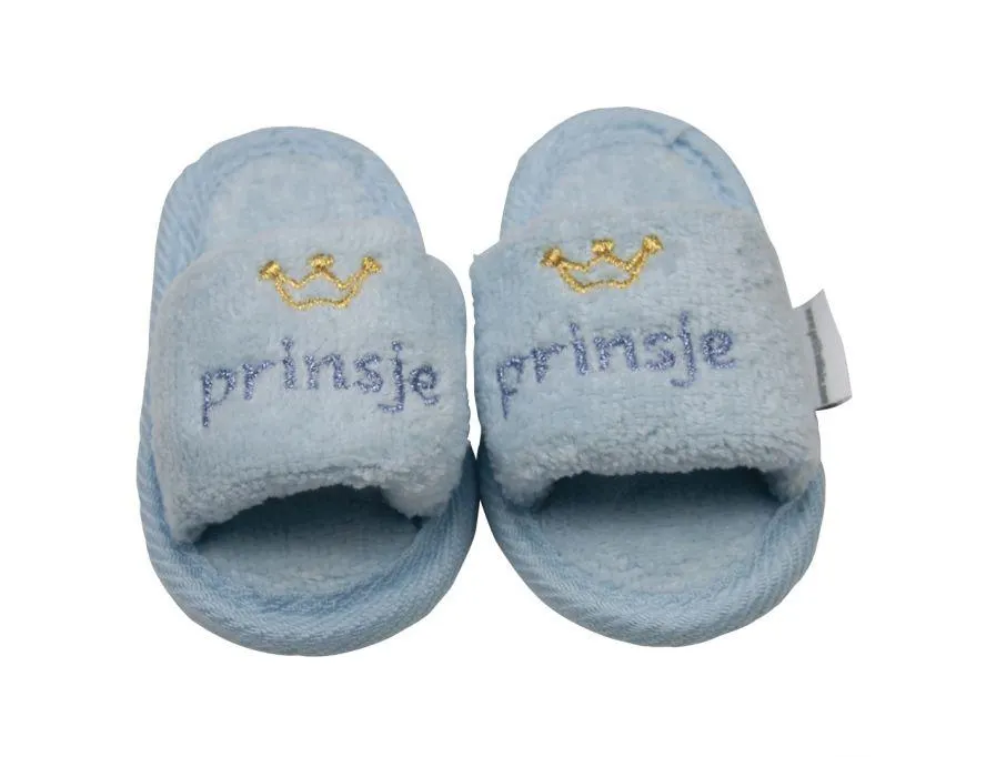 Slippers Petit Villain Prinsje Blauw