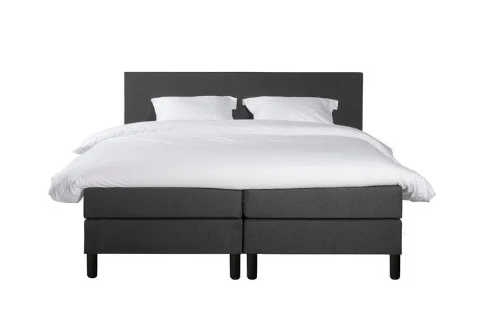 Mörgenn Boxspring Milos Compleet - antraciet