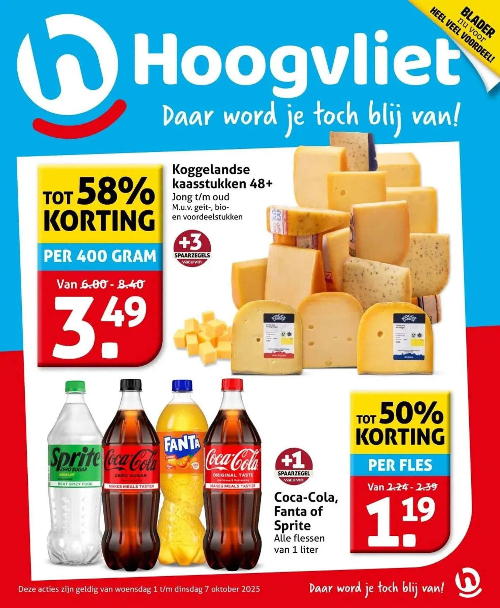 Hoogvliet folder van 1 oktober tot 7 oktober 2025 - Folder pagina 1
