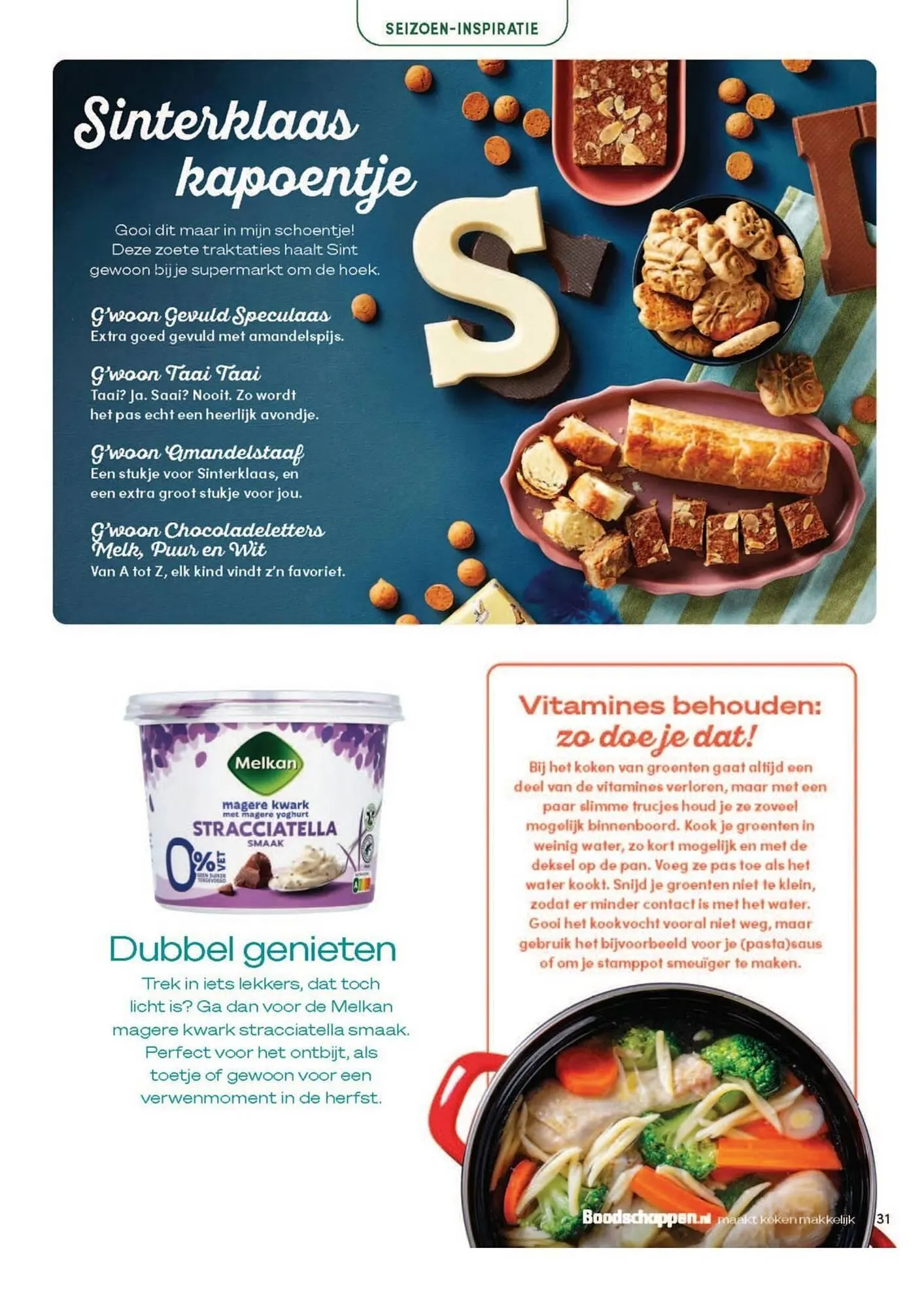 Boodschappen folder van 29 oktober tot 30 november 2025 - Folder pagina 31